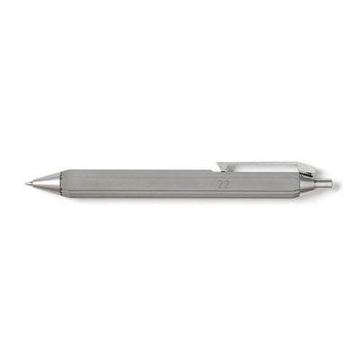 A Mineral Gray Ballpoint Pen by 22STUDIO Handcrafted out of Concrete